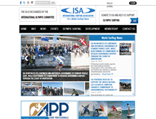Tablet Screenshot of isasurf.org